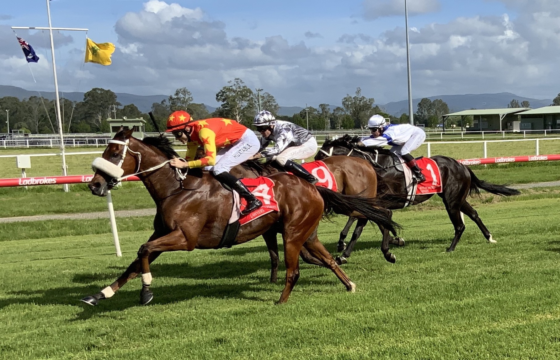 Tight finishes at racing
