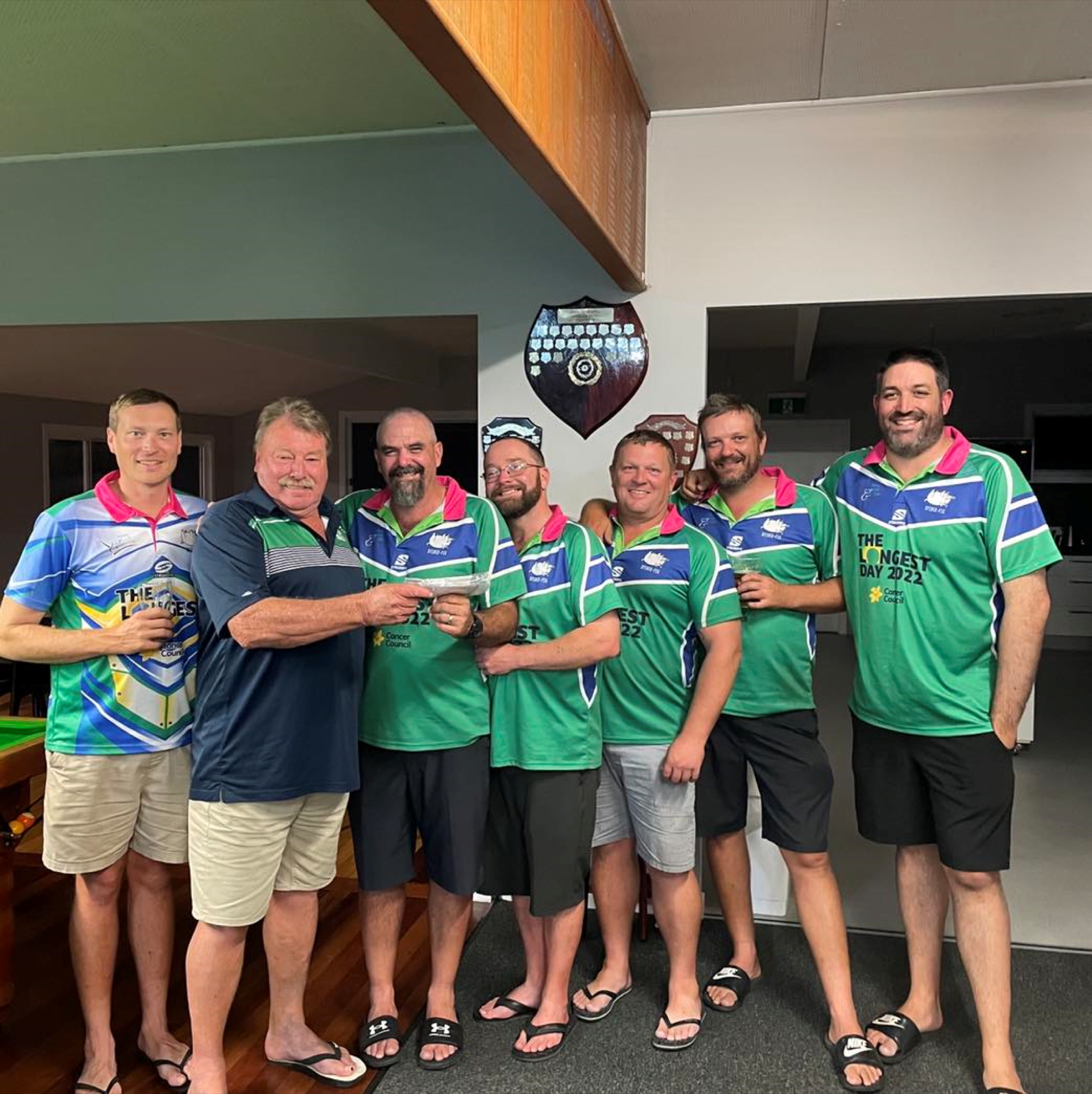 Kilcoy golfers brave the elements to raise funds