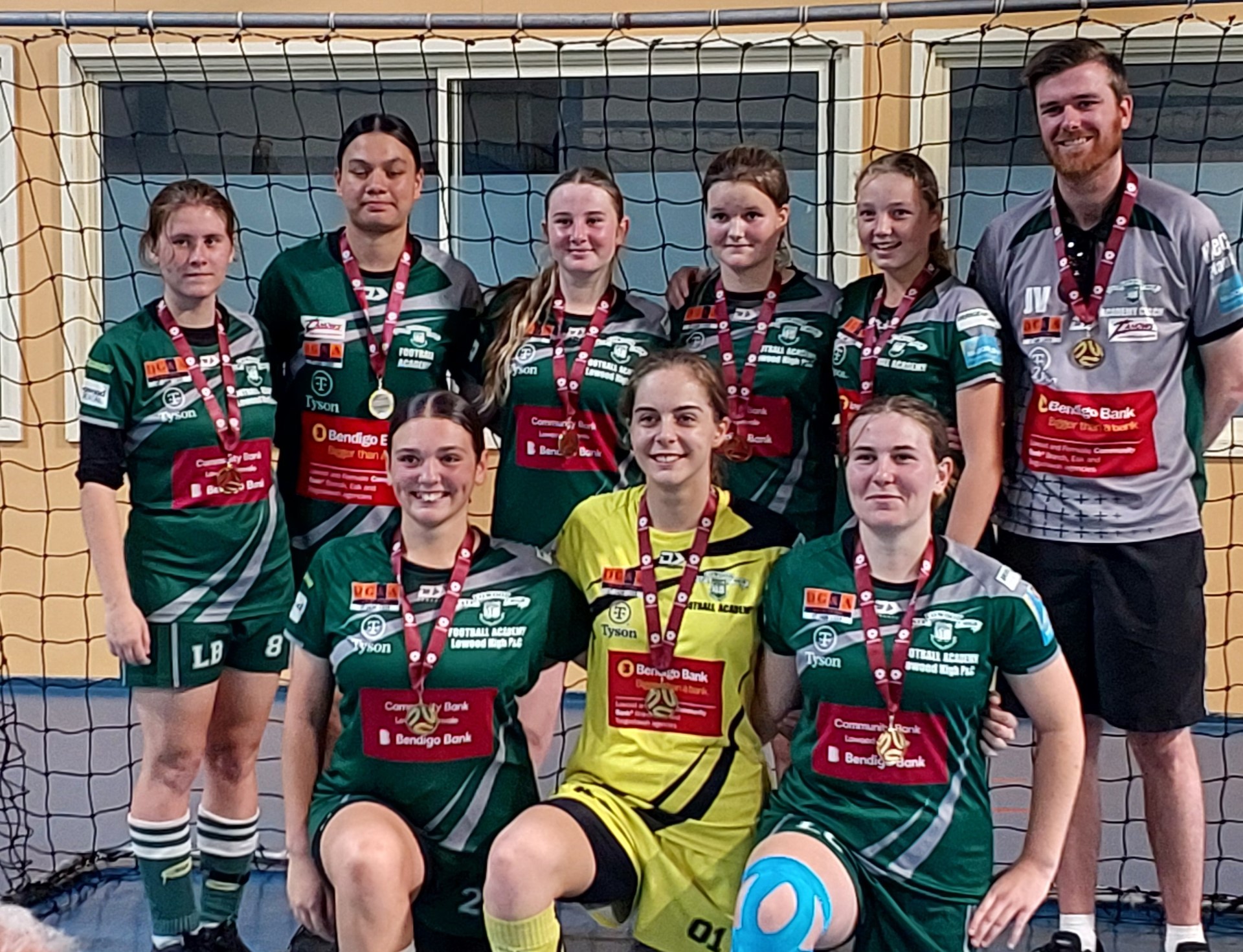 Lowood SHS futsal girls claim top spot