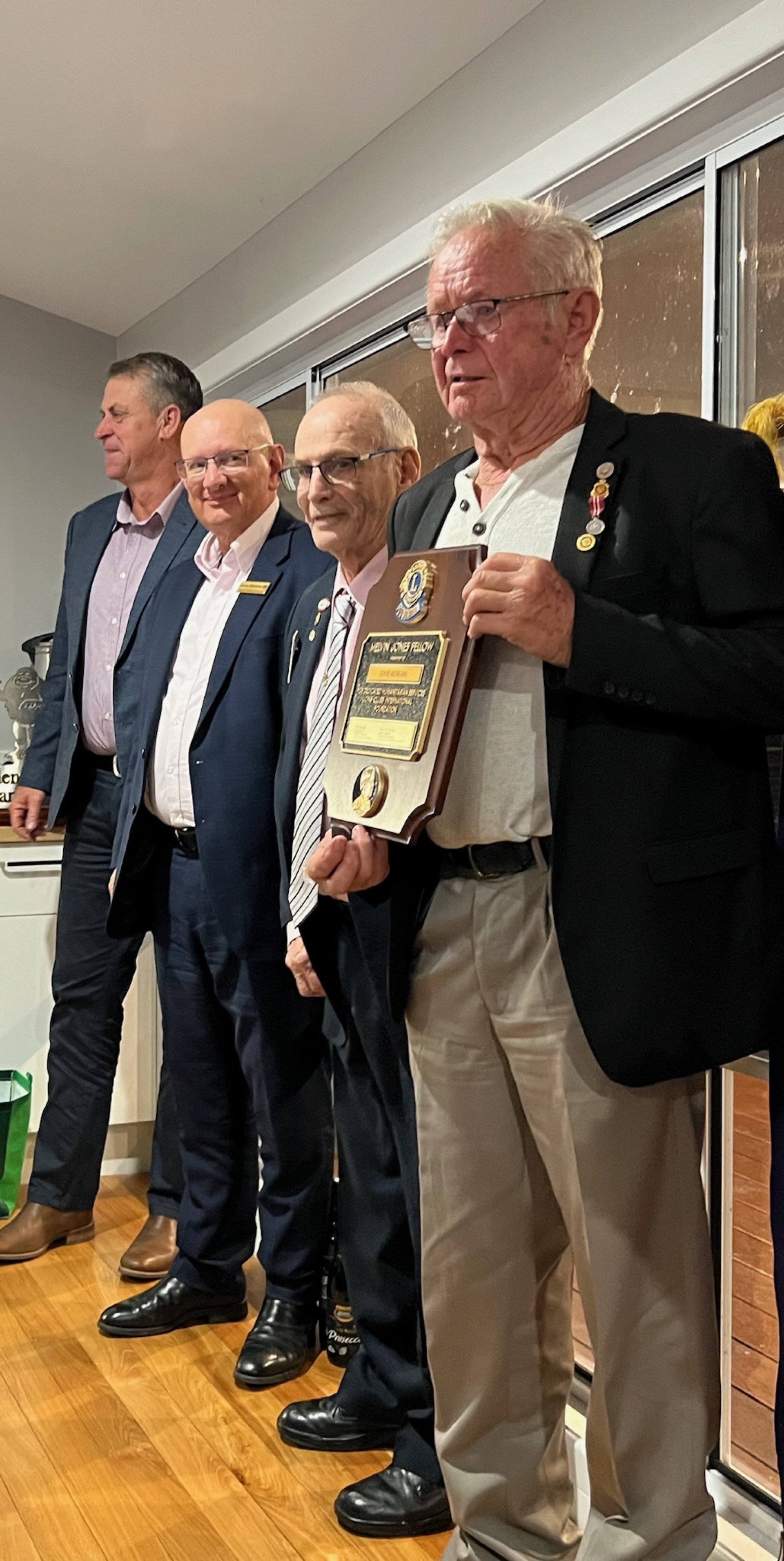 A roaring award for Vietnam vet