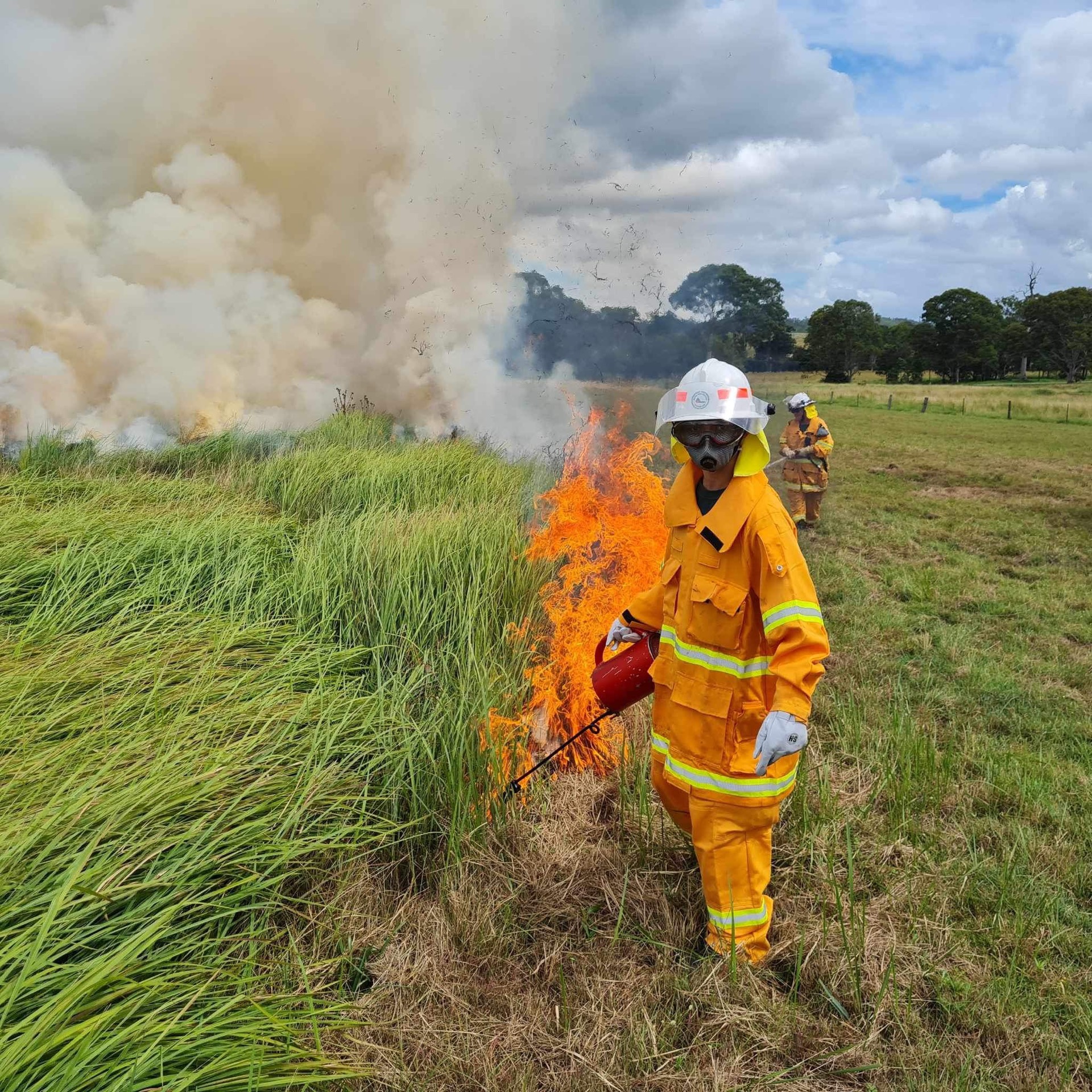 Bracing for a blaze
