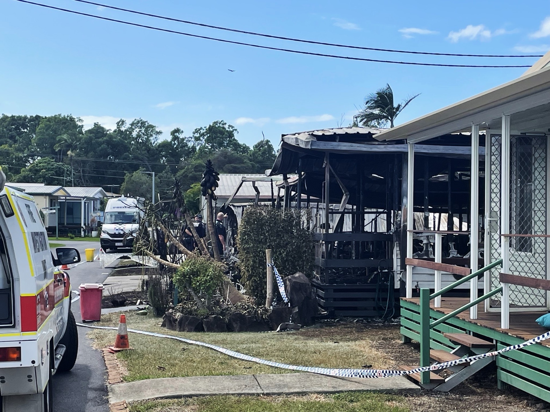 Heroes praised after fire