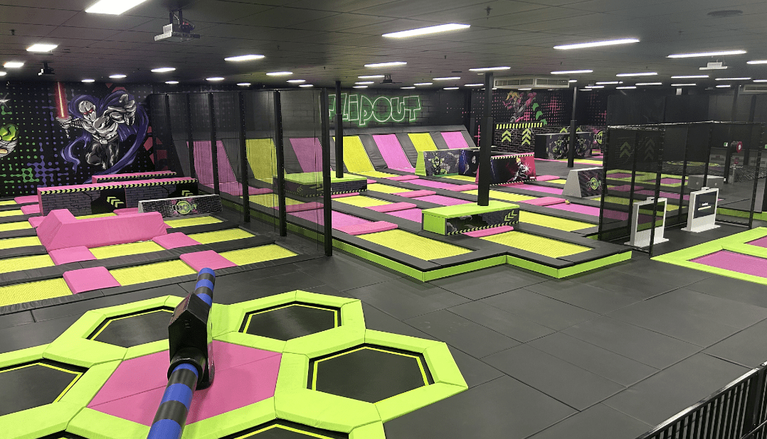 Trampoline park open
