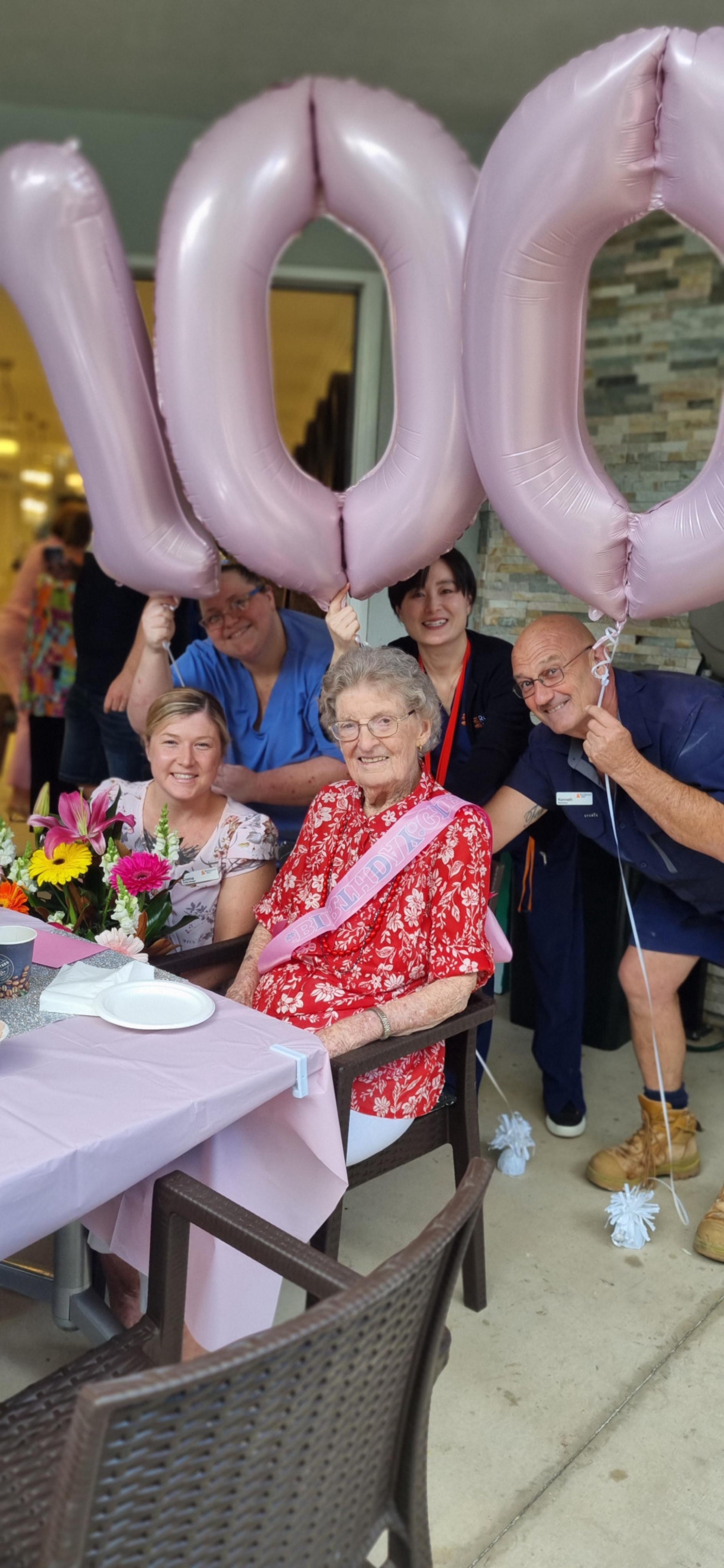 Happy 100th, Evelyn
