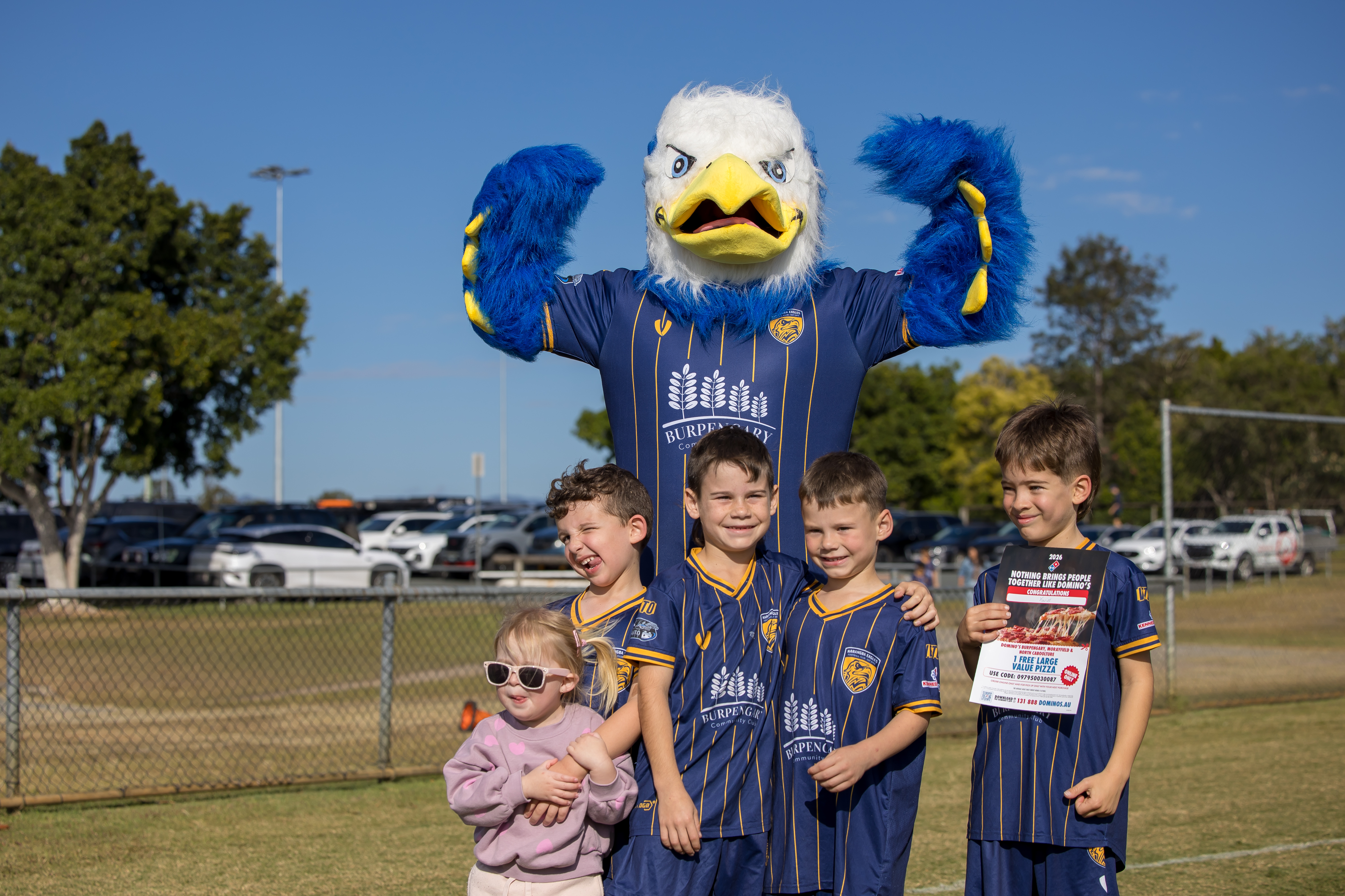 Little eagles fly high