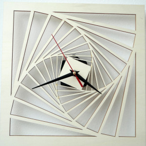 Modern Wooden Clock Wooden Wall Clock Vintage Decoration