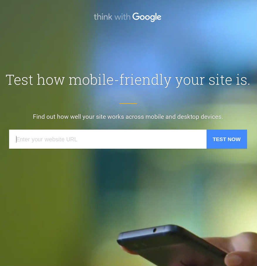 Nueva herramienta de Google para comprobar la velocidad de carga y la optimización para móviles.