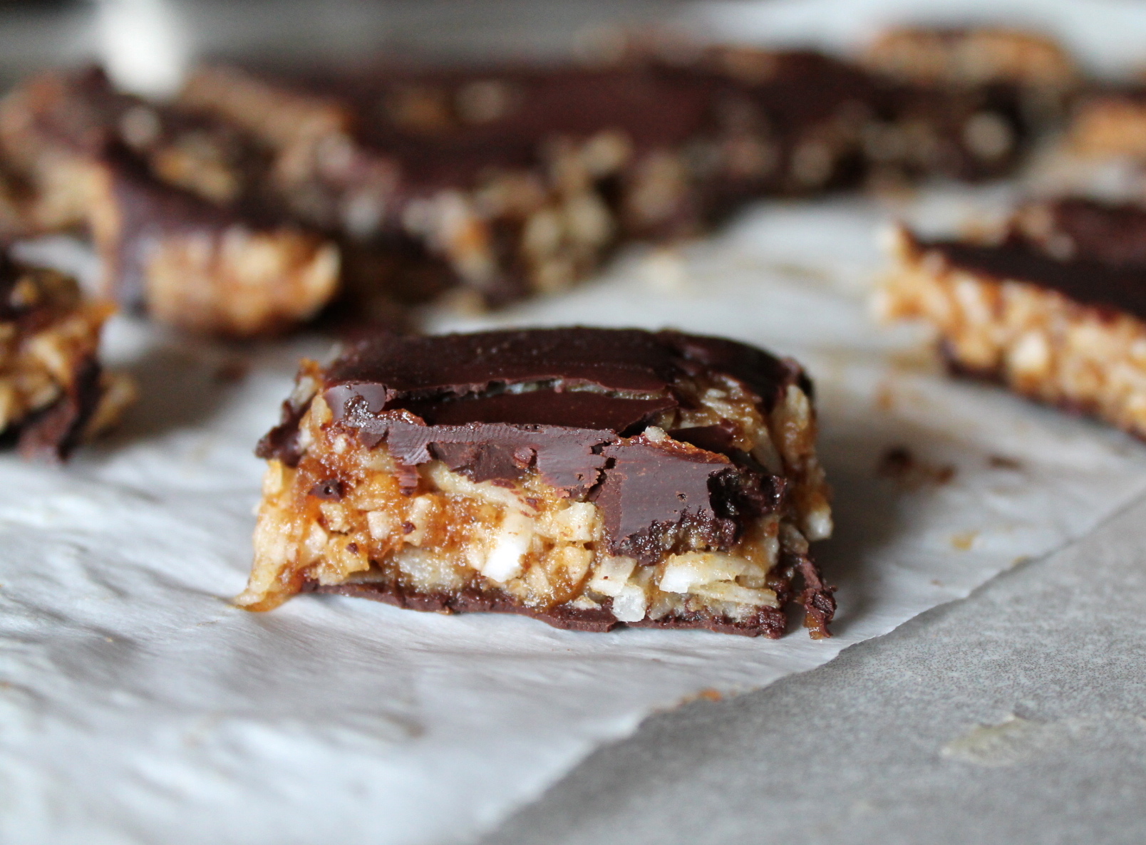healthy raw coconut dessert