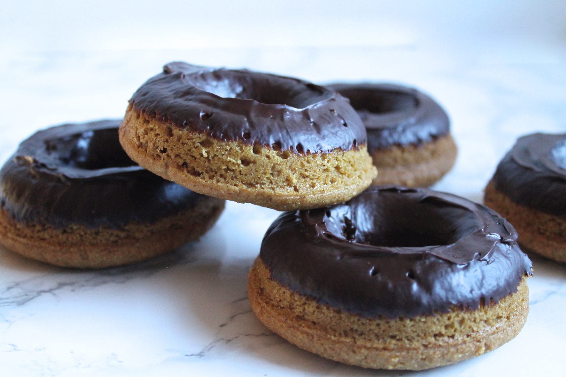 pumpkin spiced donuts