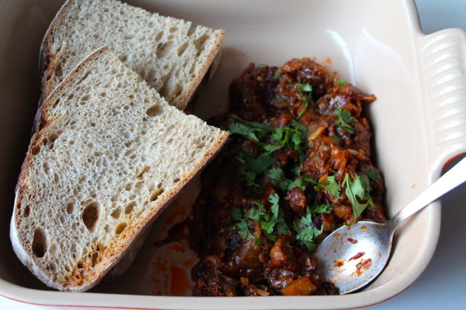 spicy eggplant spread