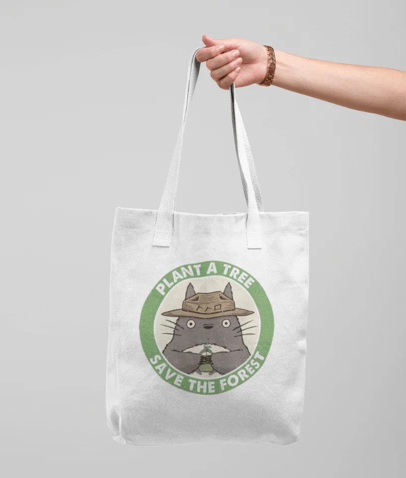 totoro tote bag
