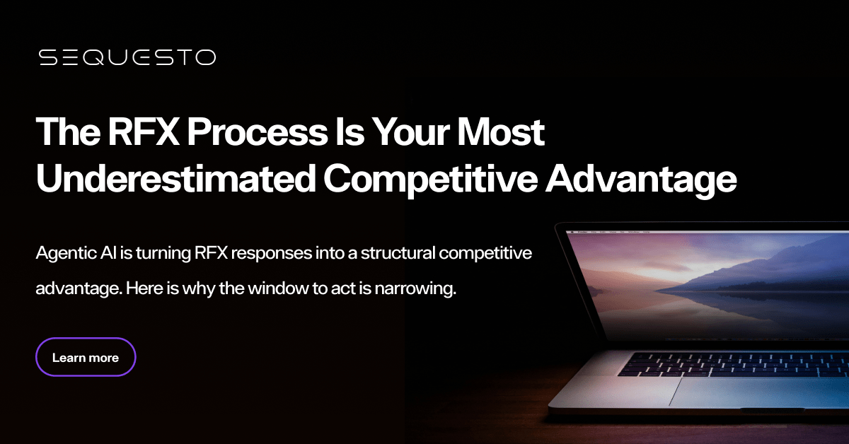 Agentic RFX Response: Der B2B-Vorteil, der sich immer weiter verstärkt