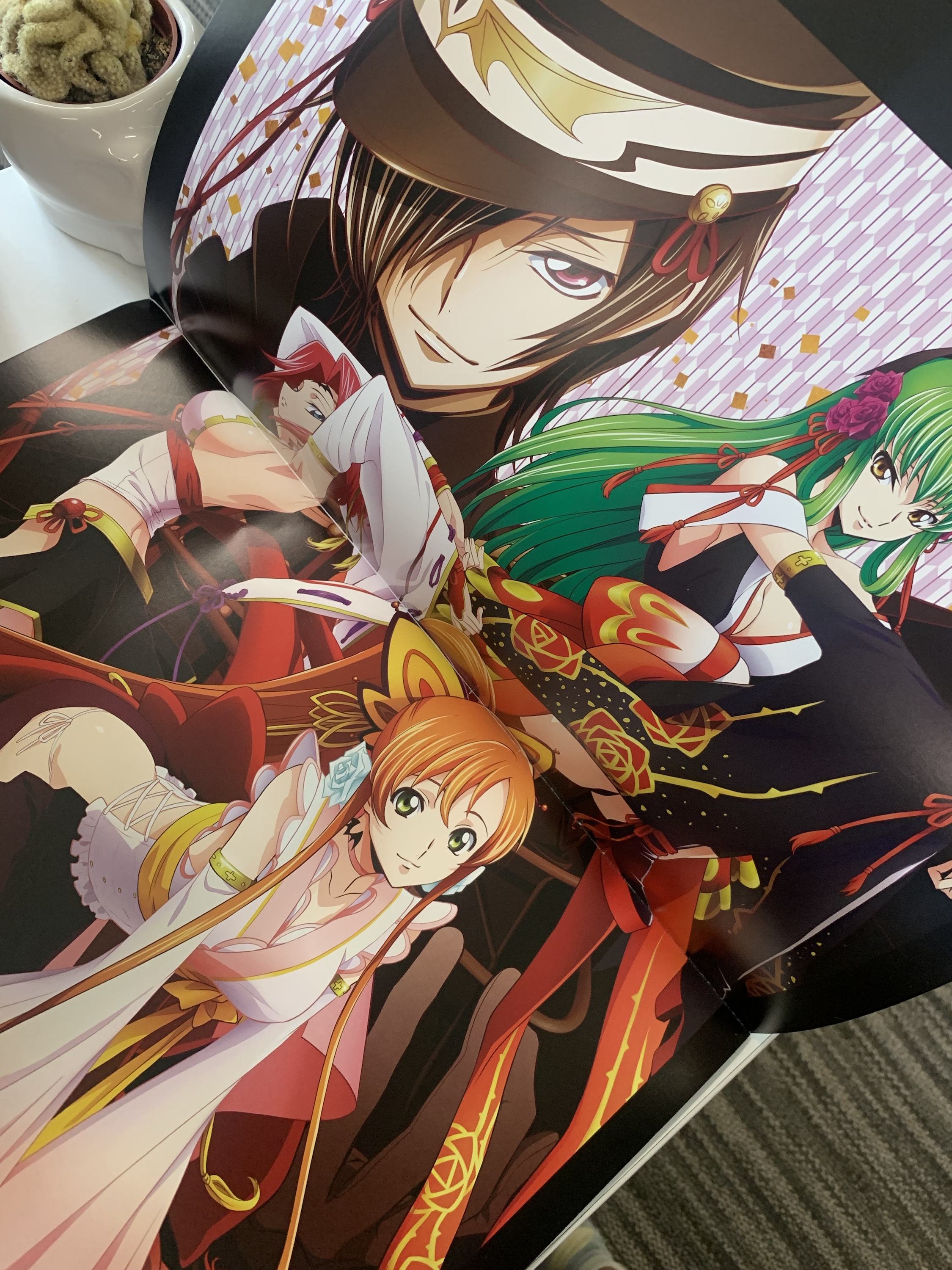 ૮꒰˶•༝•˶꒱ა♡ページ Code Geass Beat in Ashford Code Black Magazine Ichiban Kuji