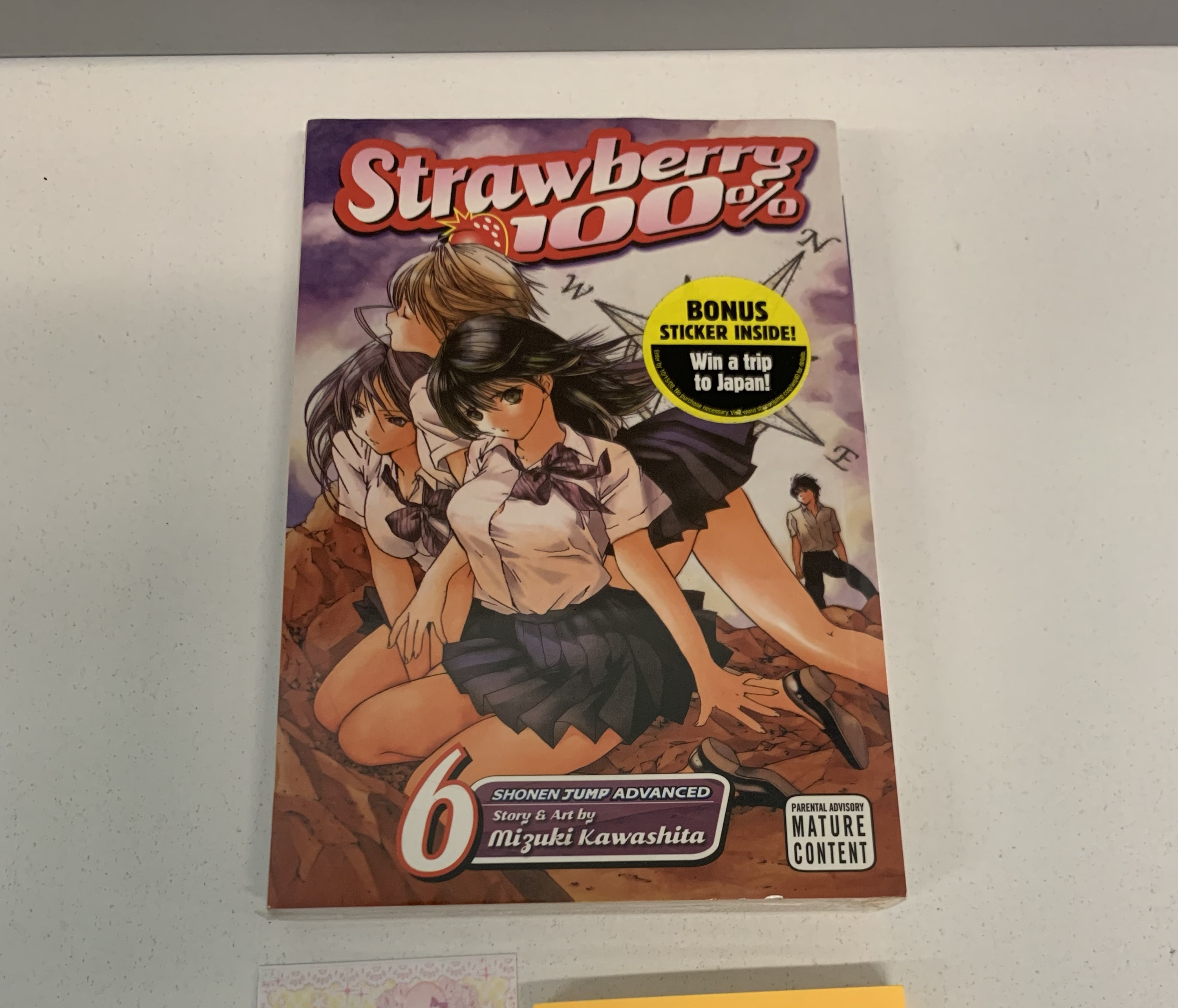 Strawberry 100% Manga Volume 6 by Mizuki Kawashita published by Viz Media