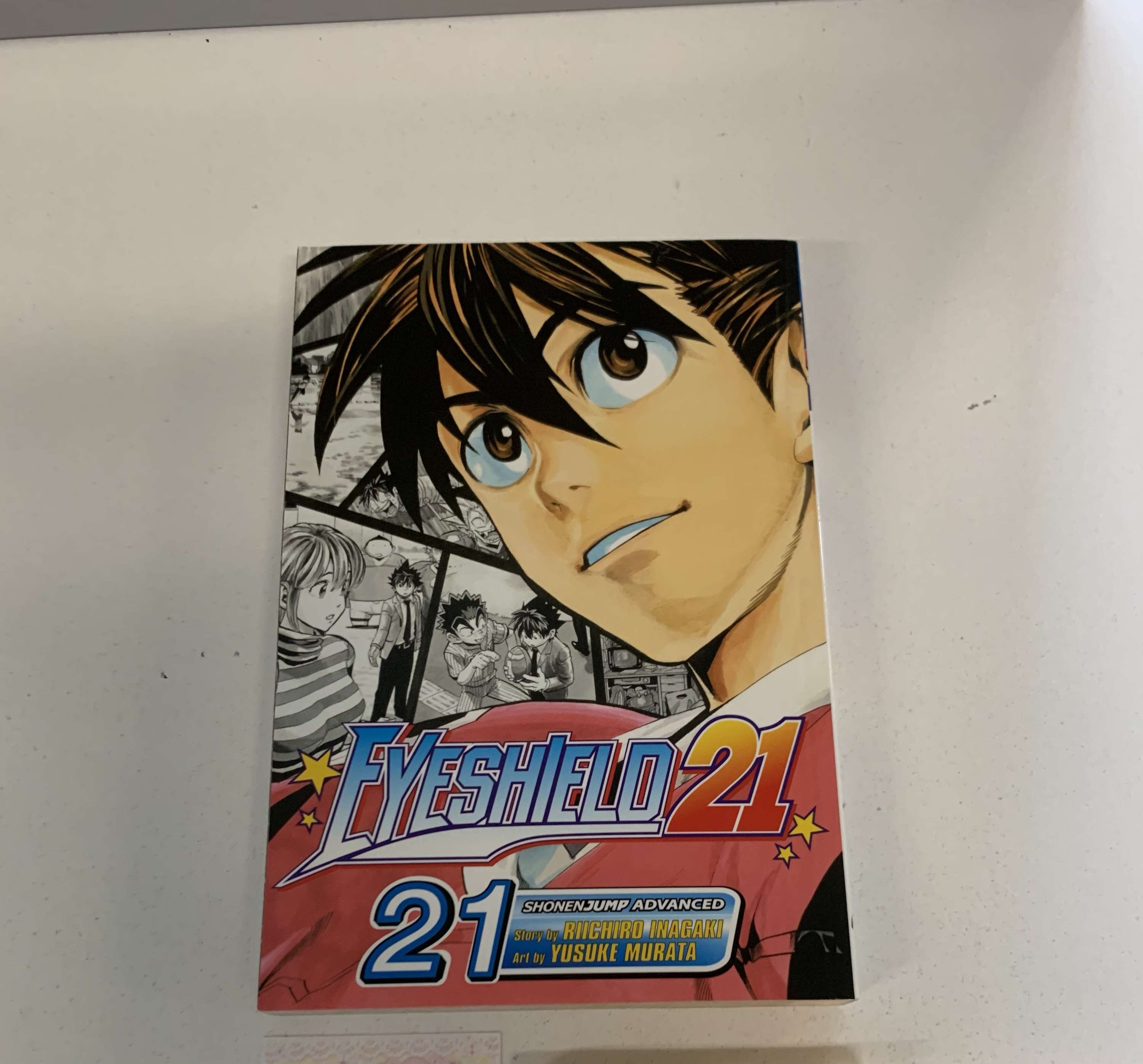 Eyeshield 21 Manga Volume 21 by Riichiro Inagaki Yusuke Murata published by Viz Media