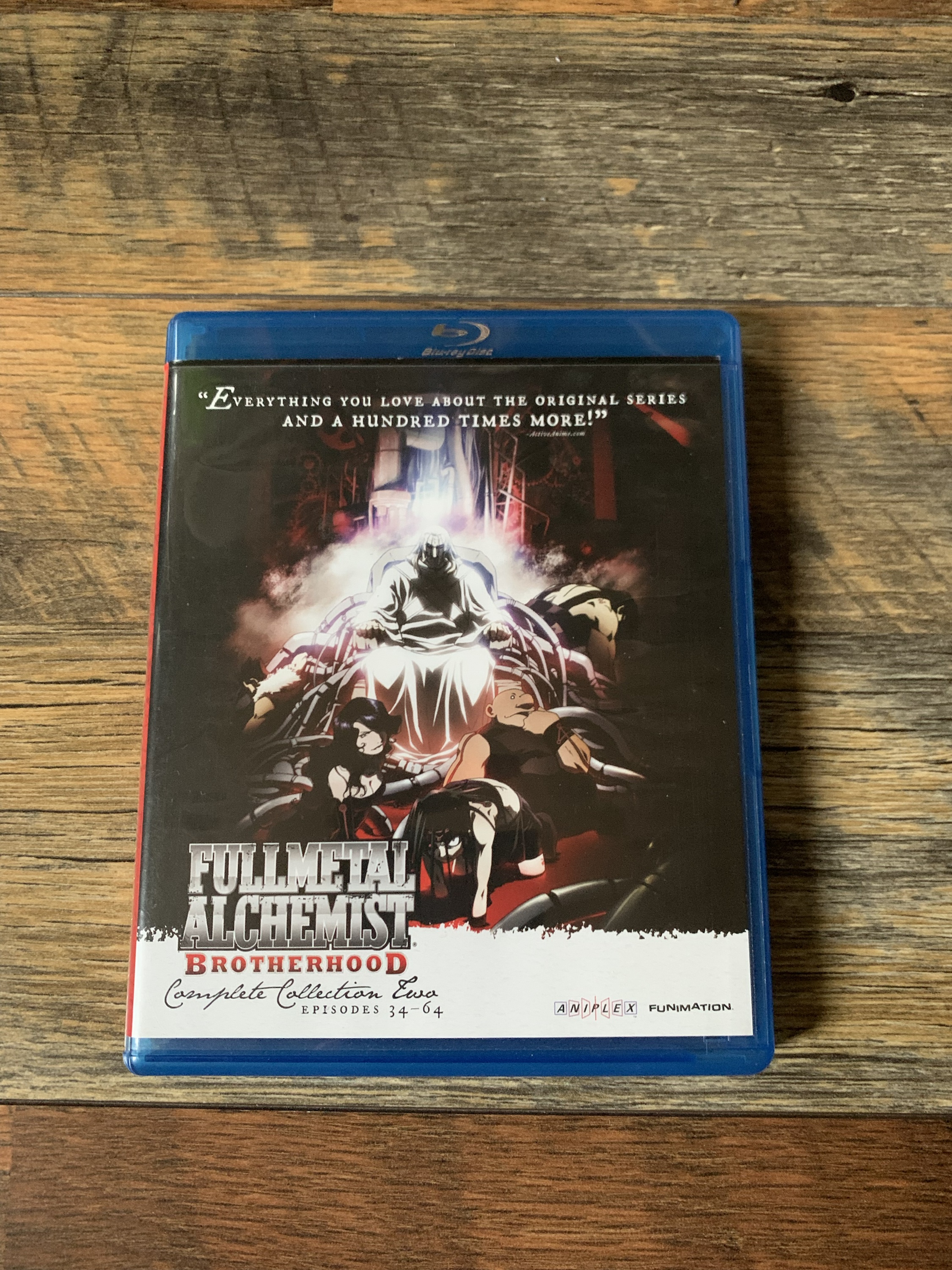 Full Metal Alchemist Brotherhood Complete Collection Two Blu-Ray