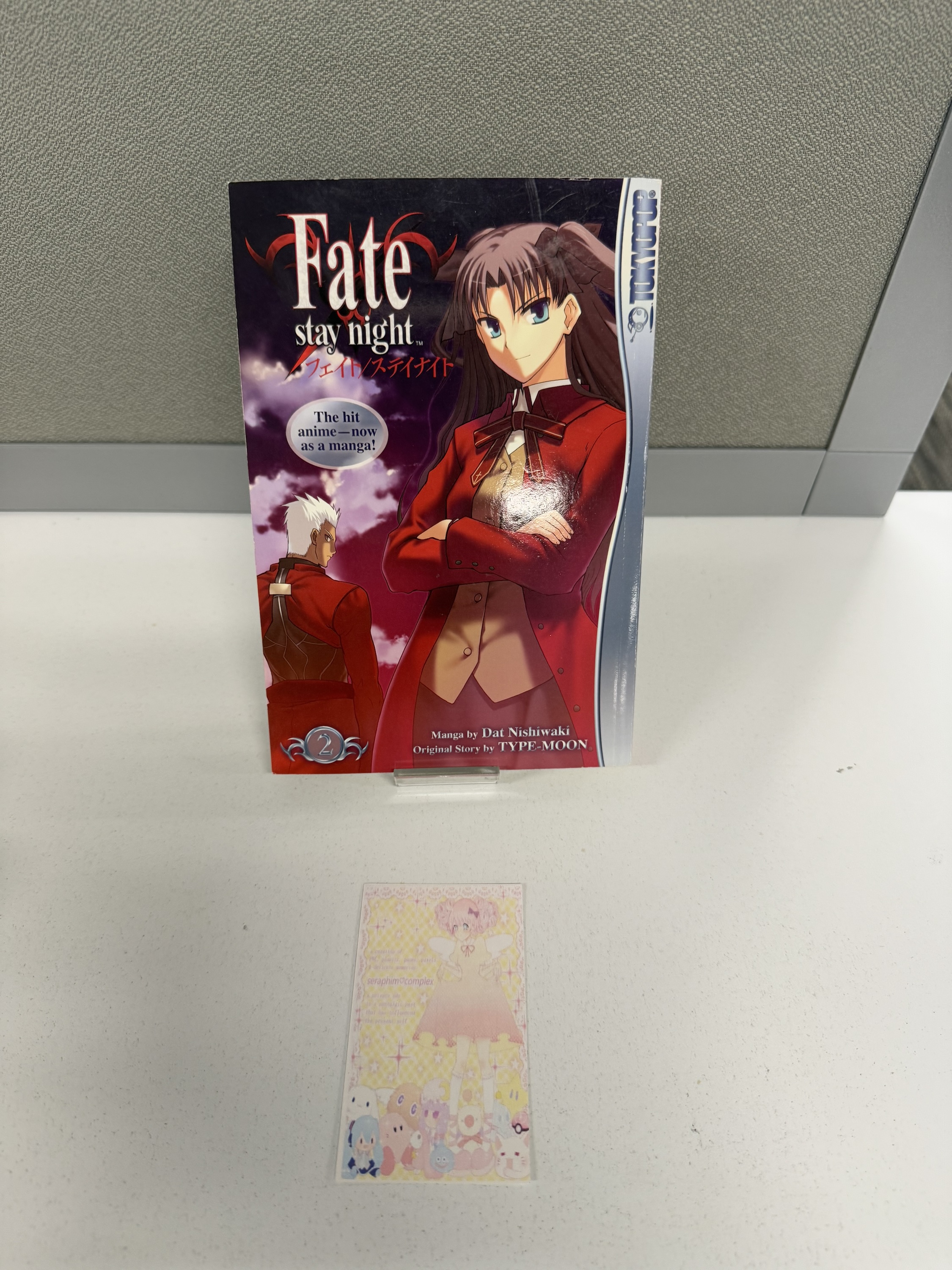 Fate Stay Night Manga Volume 2 by Dat Nishiwaki & Type Moon