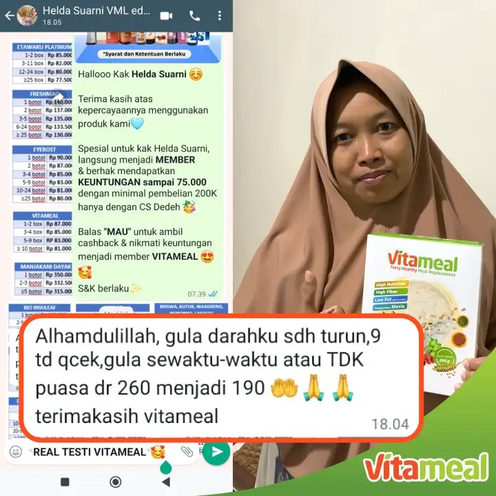 Pelanggan Setia Vitameal