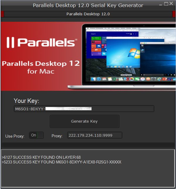 Parallels Desktop 15 Business Key