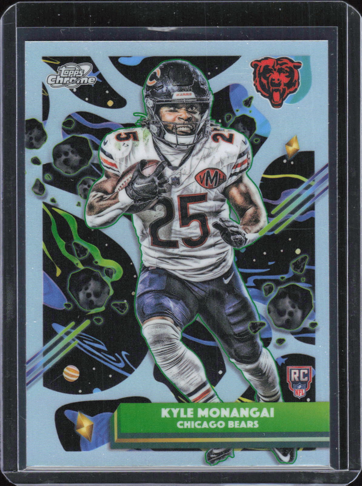 2025 Topps Chrome Cosmic #118 Kyle Monangai Refractor