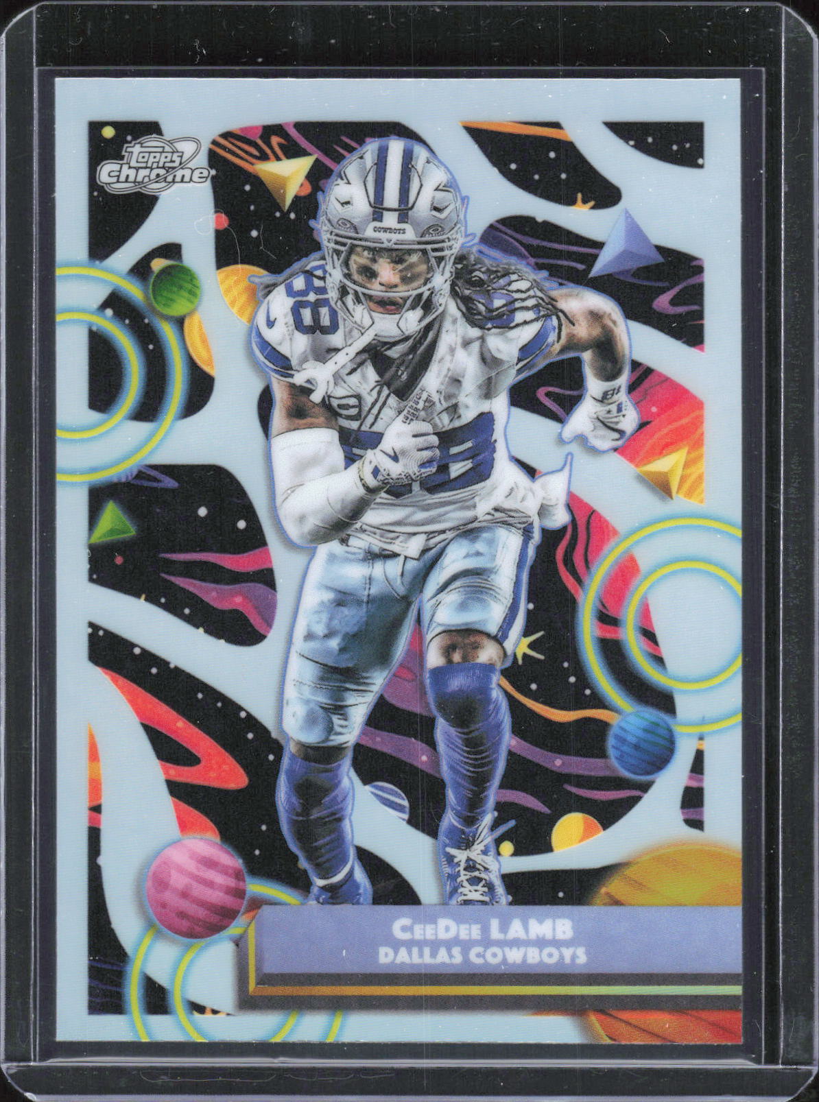 2025 Topps Chrome Cosmic #26 CeeDee Lamb Refractor