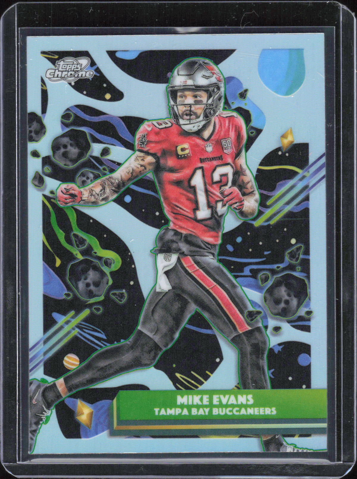 2025 Topps Chrome Cosmic #94 Mike Evans