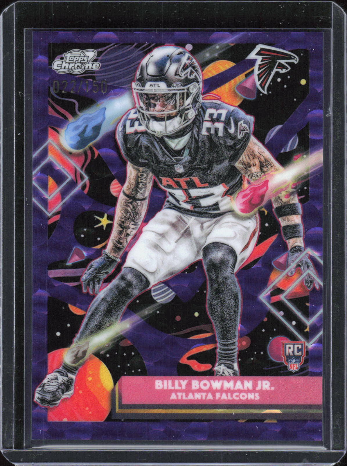 2025 Topps Chrome Cosmic #105 Billy Bowman Jr.