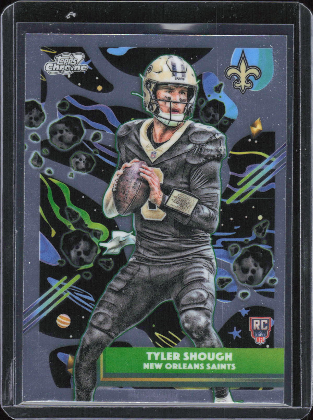 2025 Topps Chrome Cosmic #171 Tyler Shough