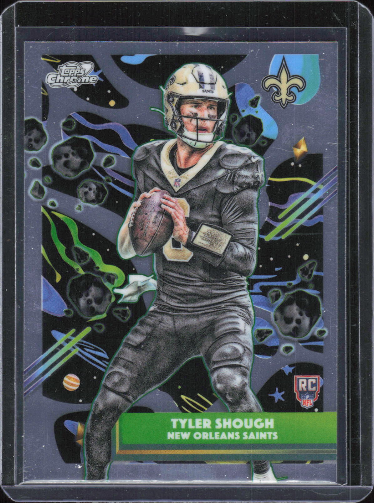 2025 Topps Chrome Cosmic #171 Tyler Shough