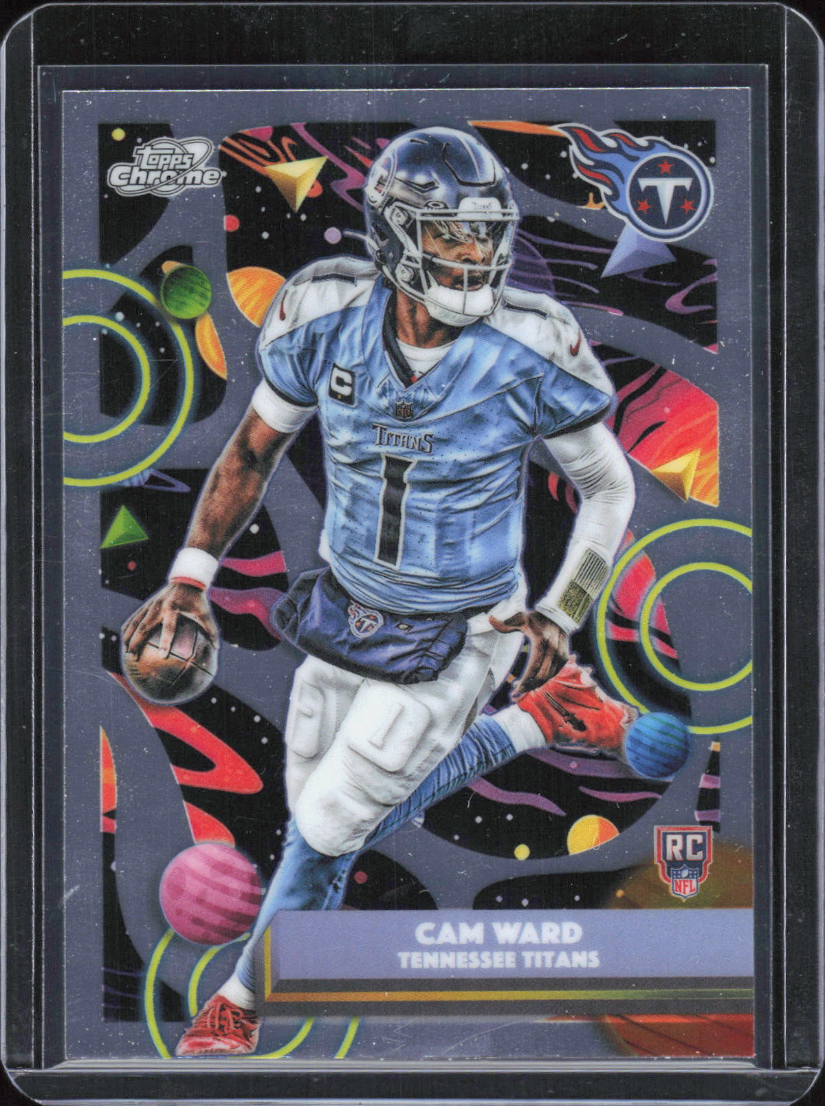 2025 Topps Chrome Cosmic #195 Cam Ward