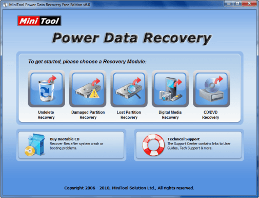 MiniTool Power Data Recovery Full Crack