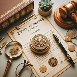 POWER OF ATTORNEY of notary public attestation