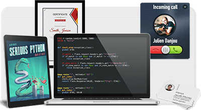 Serious Python A Book On Advanced Python Development - Perfect Vintage Picture - Mobile