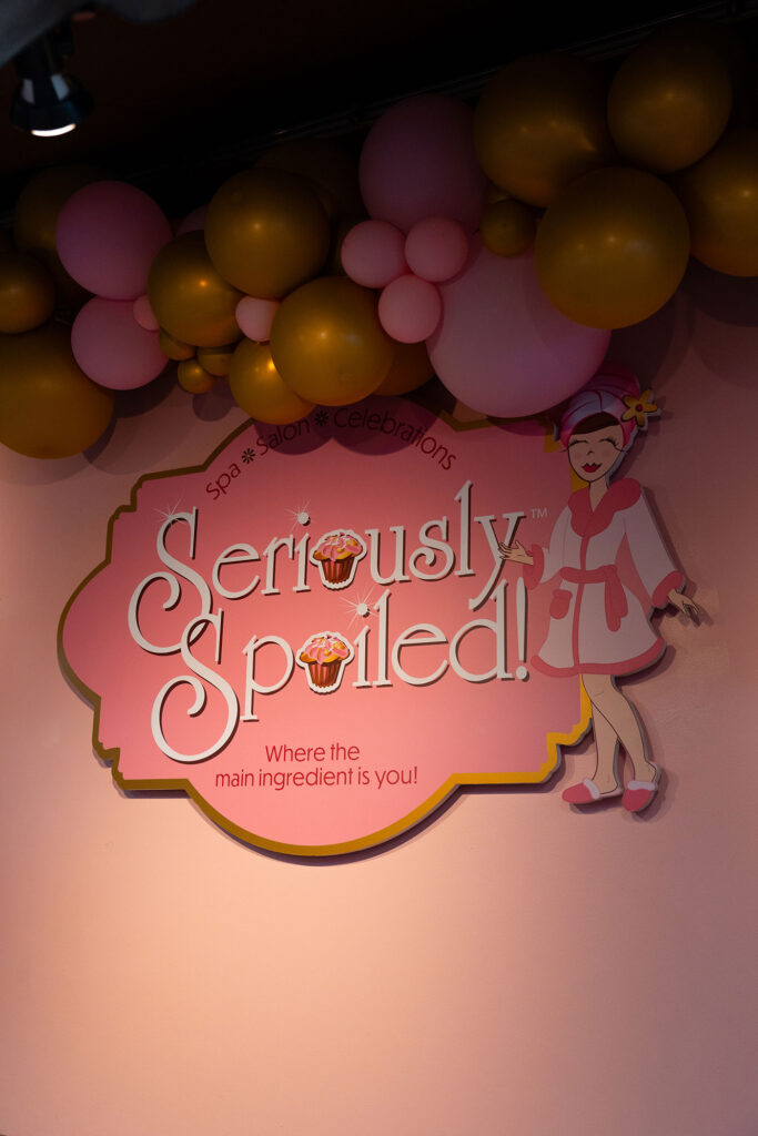 Seriously Spoiled sign