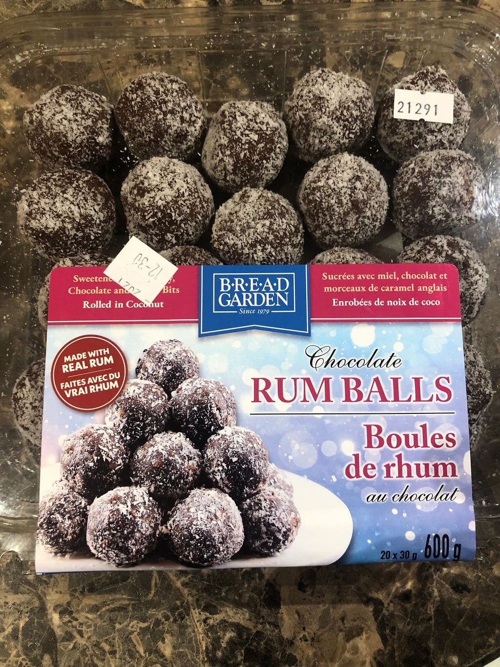 Bread Garden Rum Ball review