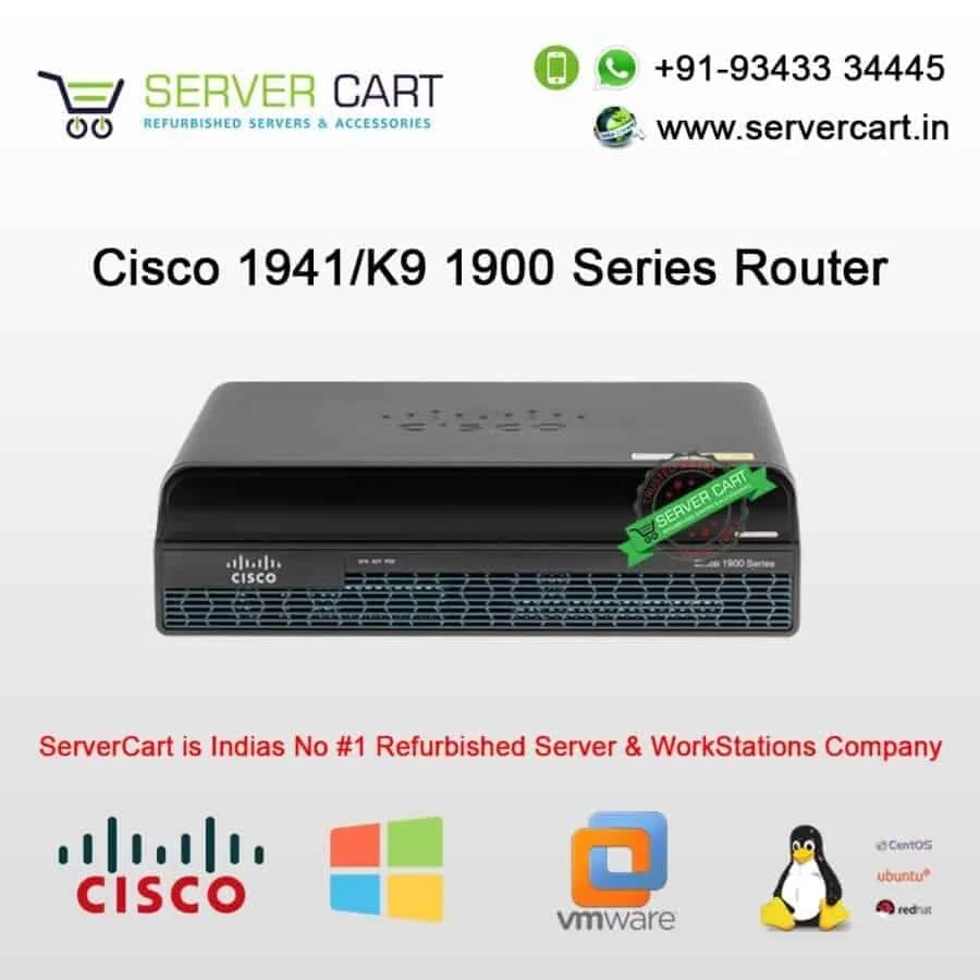 Buy Cisco 1921/K9 1900 Series Router Best Price in India - ServerCart