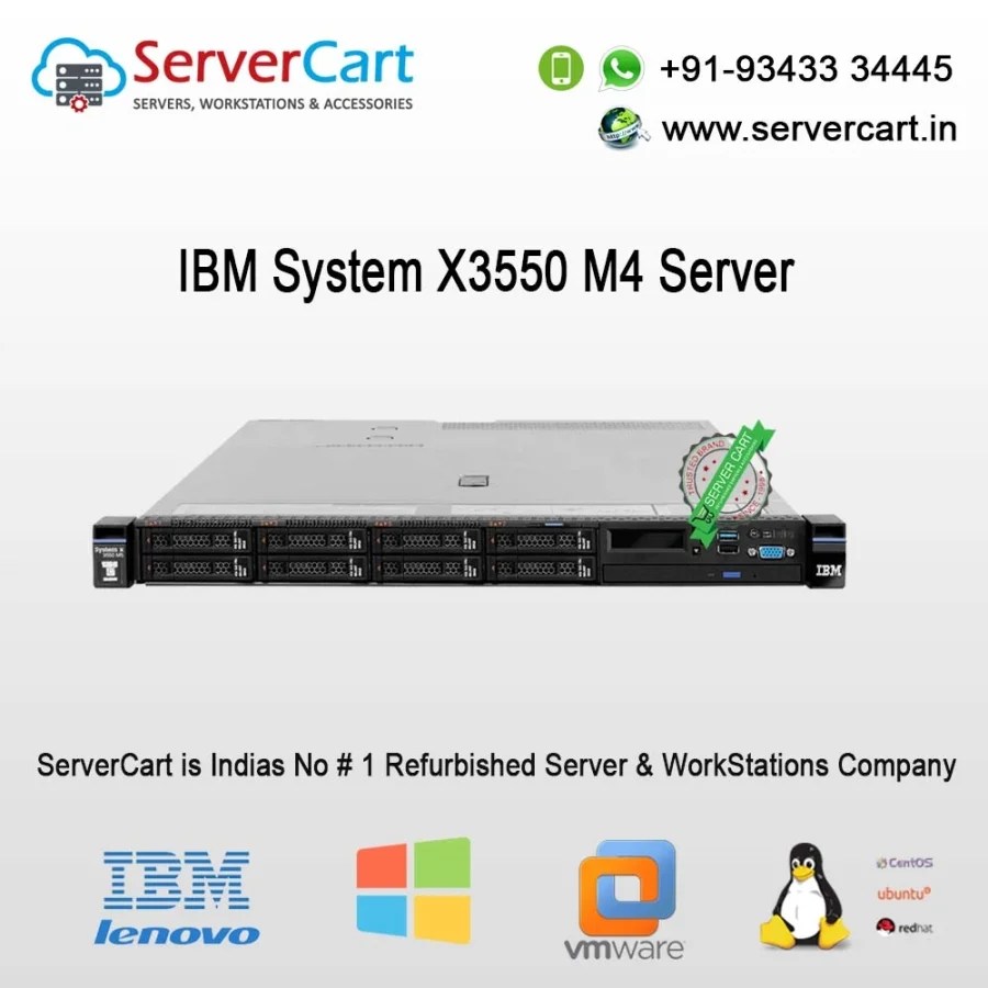 IBM System X3550 M4 Server - ServerCart
