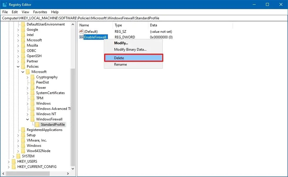 How to disable firewall on Windows Server (2023) Server Decode