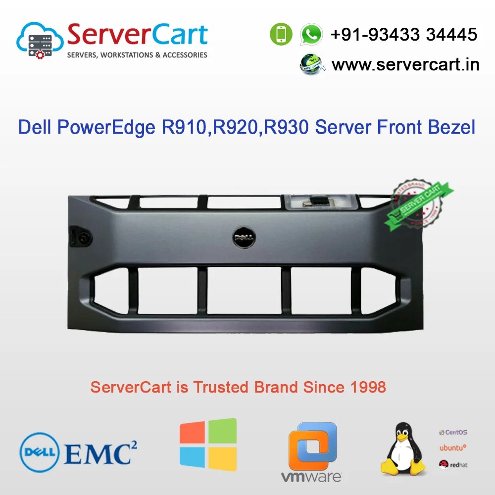 Dell PowerEdge R910, R920, R930 Server Front Bezel Dell PowerEdge R910, R920, R930 Server Front Bezel