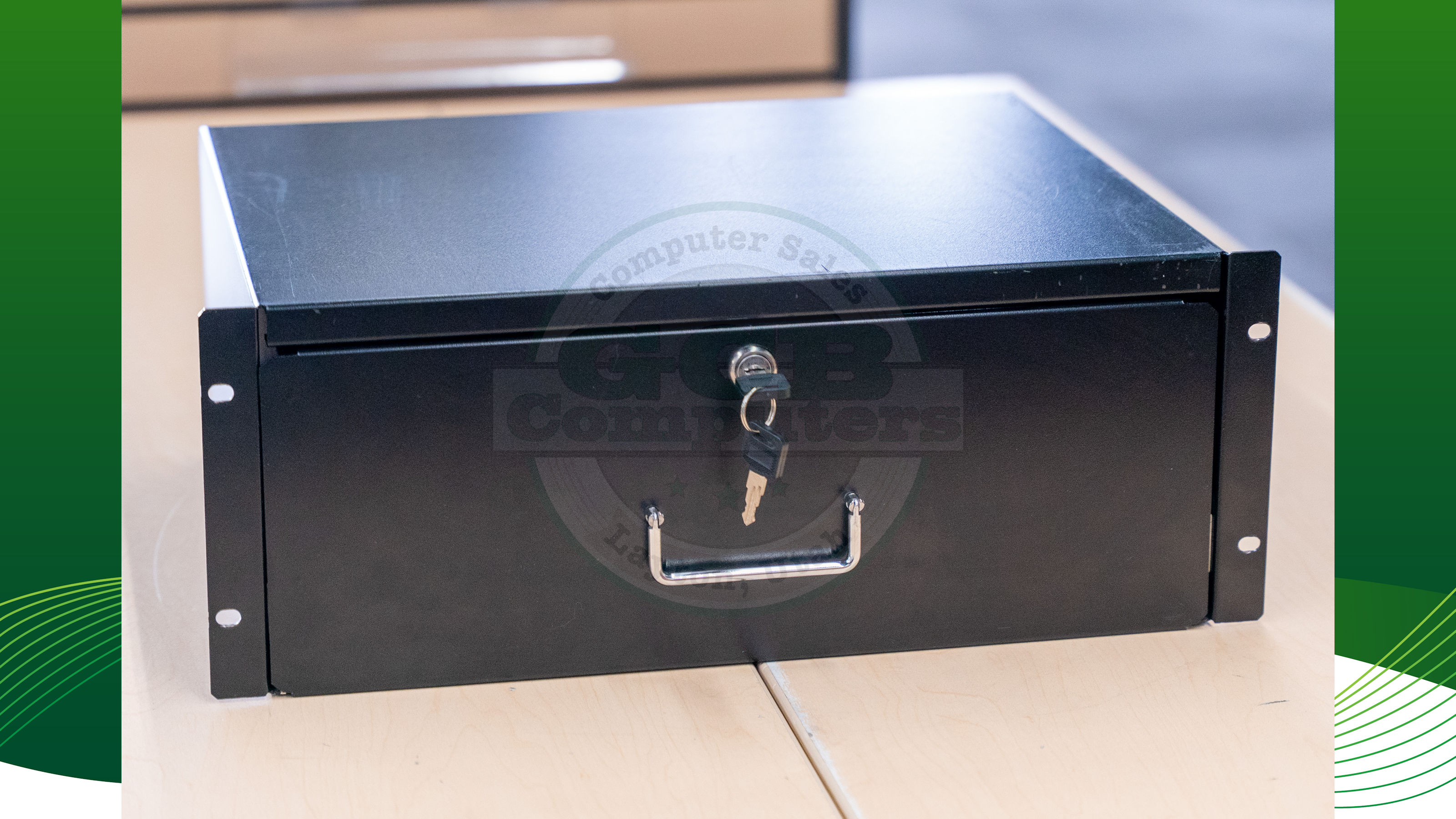 $40 4U Server Rack Drawer Locking, includes keys