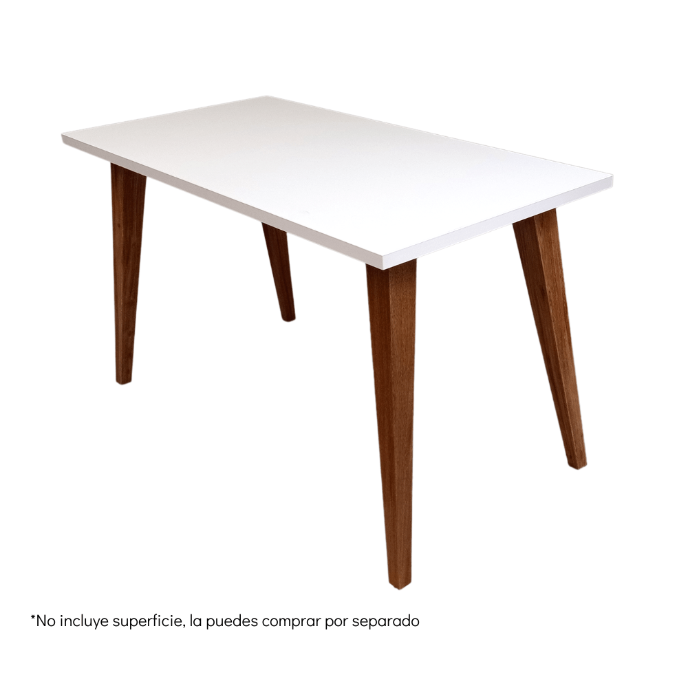 Kit 4 Bases Cuadradas en Madera Servexstore mobiliario para tus espacios