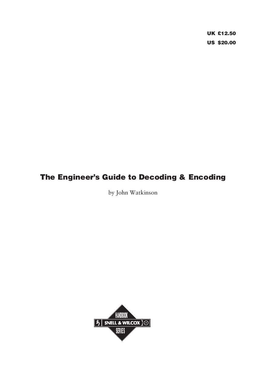 The Engineer's Guide to Decoding & Encoding PDF Download | Service ...