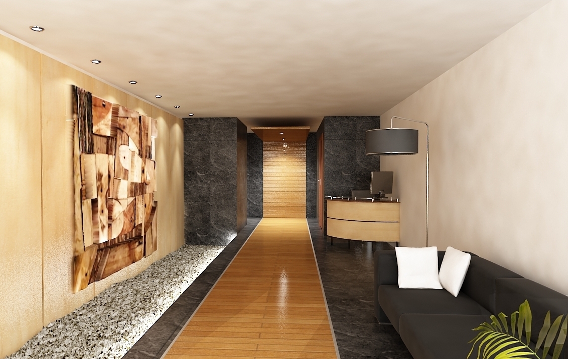 Hall edificio | Servicios cad y 3d