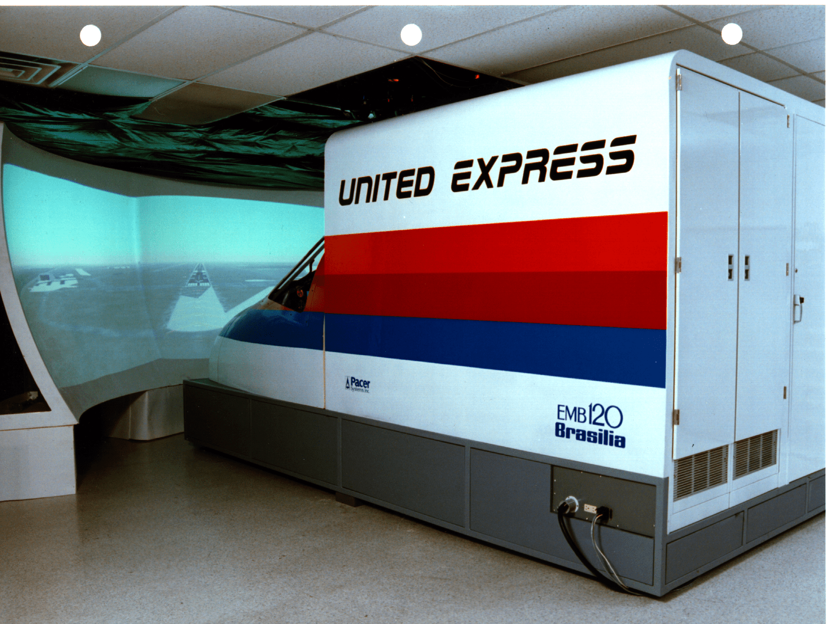 EMB120 Simulator, control loader, control loading