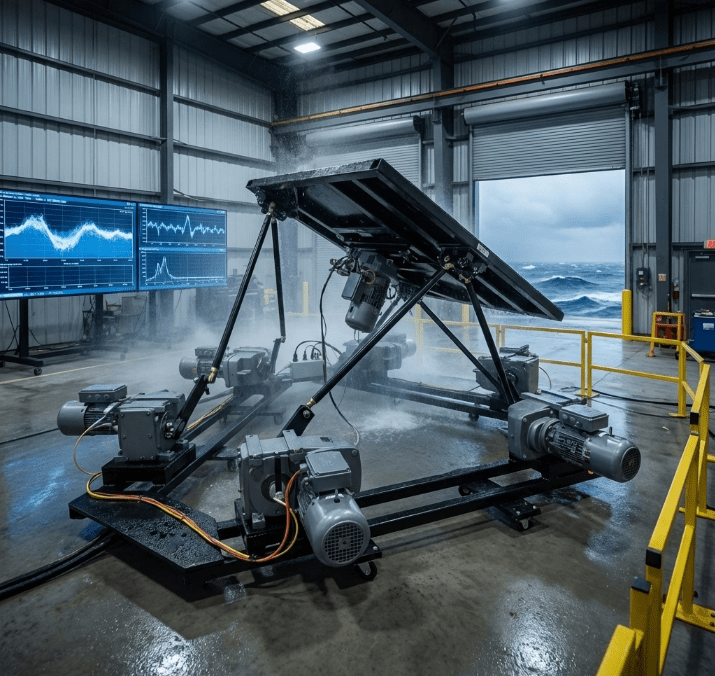 710-7HA-2000 High Angle 7DOF Motion Platform