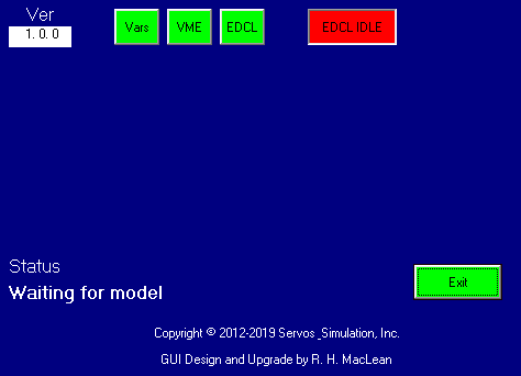 client gui, host interface software, control loader, motion platform