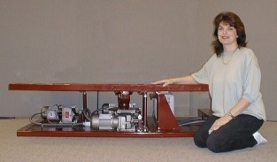 Low Profile Three (3DOF) Axis motion base
