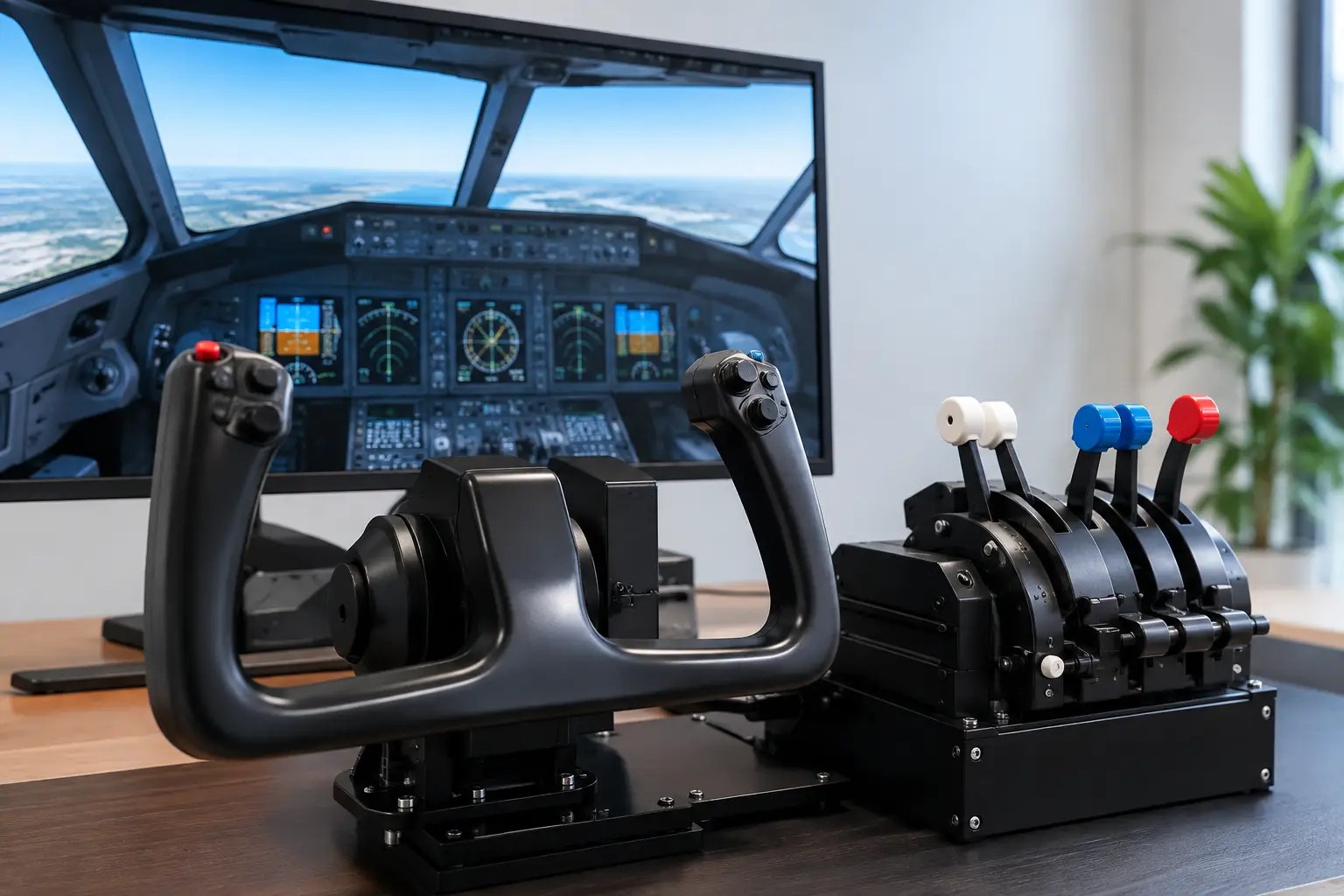 Aircraft Control Loading Review for Simulators