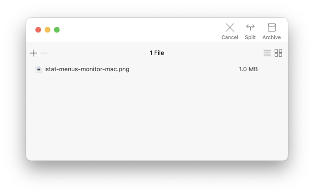 Archiver convert to zip, a file converting app that is available on Setapp.