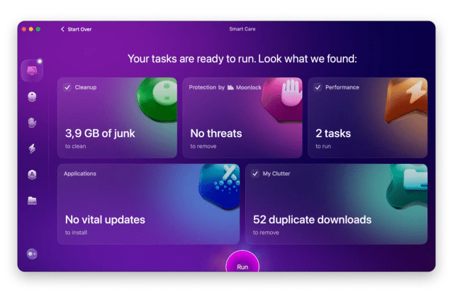 CleanMyMac declutter space